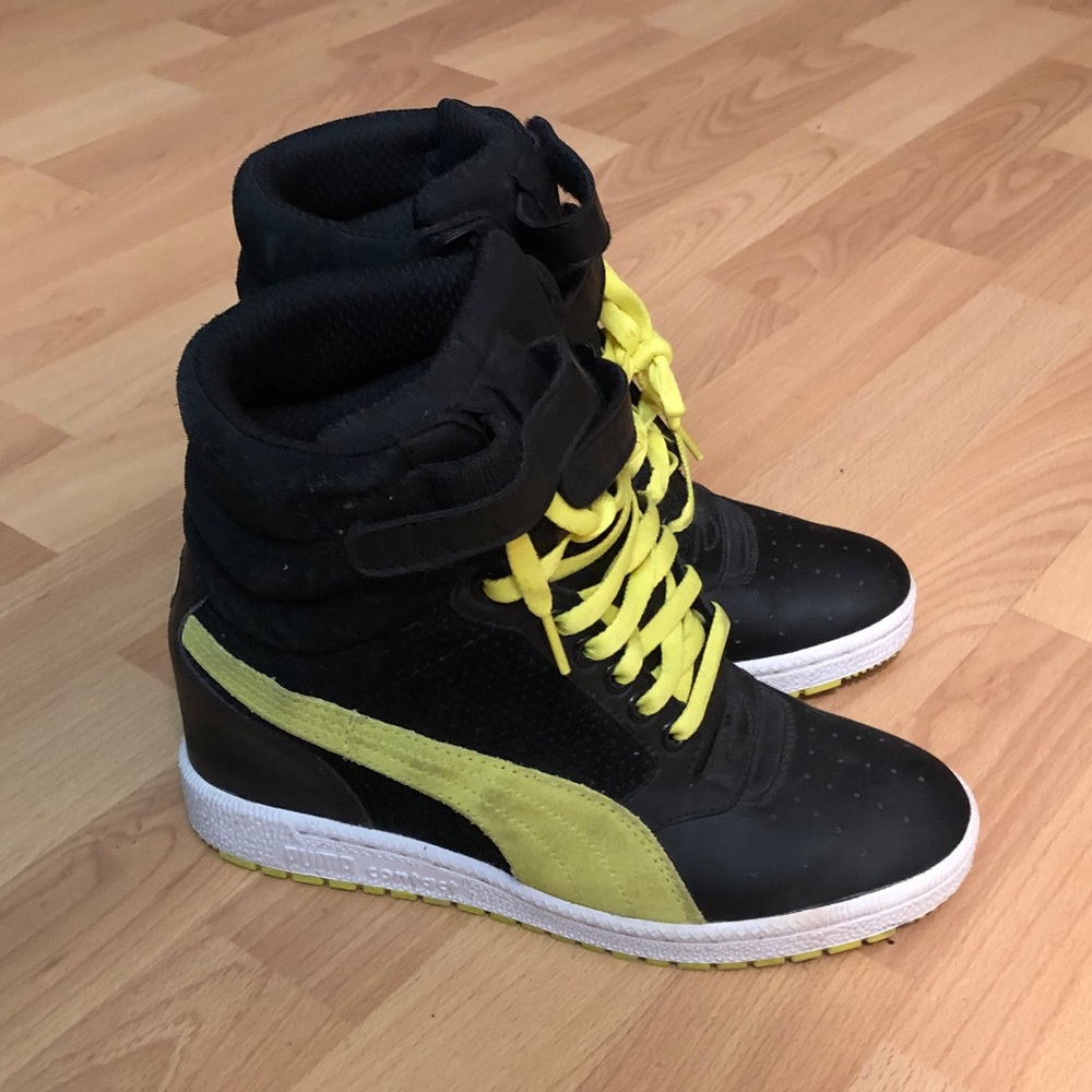 PUMA wedge high top sneaker